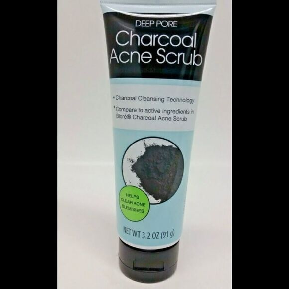💥 Deep Pore Lot of 2 Deep Pore Charcoal Acne Scrub 3.2 OZ . (91g) 🎊🛍🎉 - Picture 6 of 10